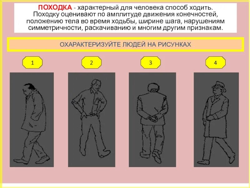 Типы походок. Виды походок человека. Характеристика походки. Танцующая походка характерна для. Походка невербальное общение.