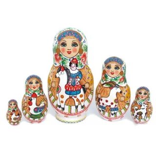 Филимоновская игрушка матрешка