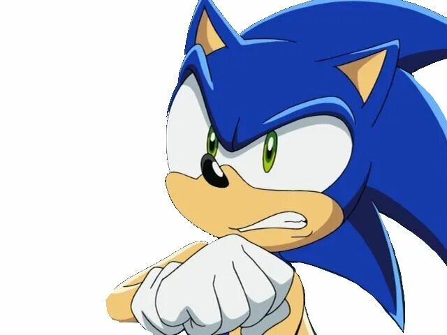 Sonic falling. Sonic falling