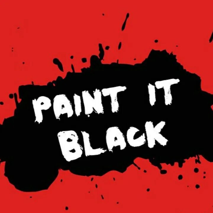 Paint it black the rolling. Paint it Black. Роллинг стоунз Пейнтед Блэк. I Paint. Paint it Black обложка.