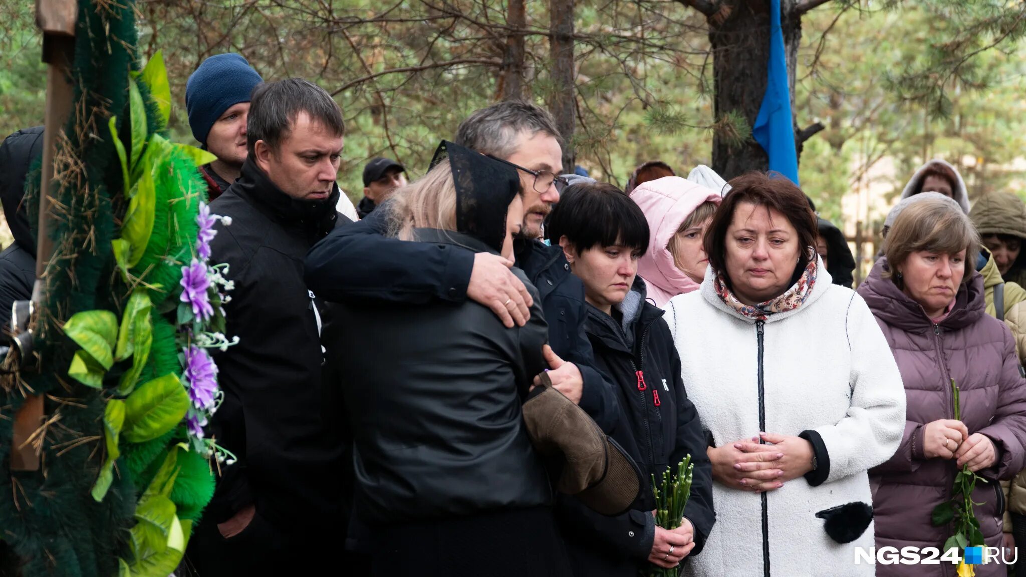 Прощание с погибшими в Красноярске. В Омске простились с погибшими. В Незе простились с мобилизованными. Красноярск прощание