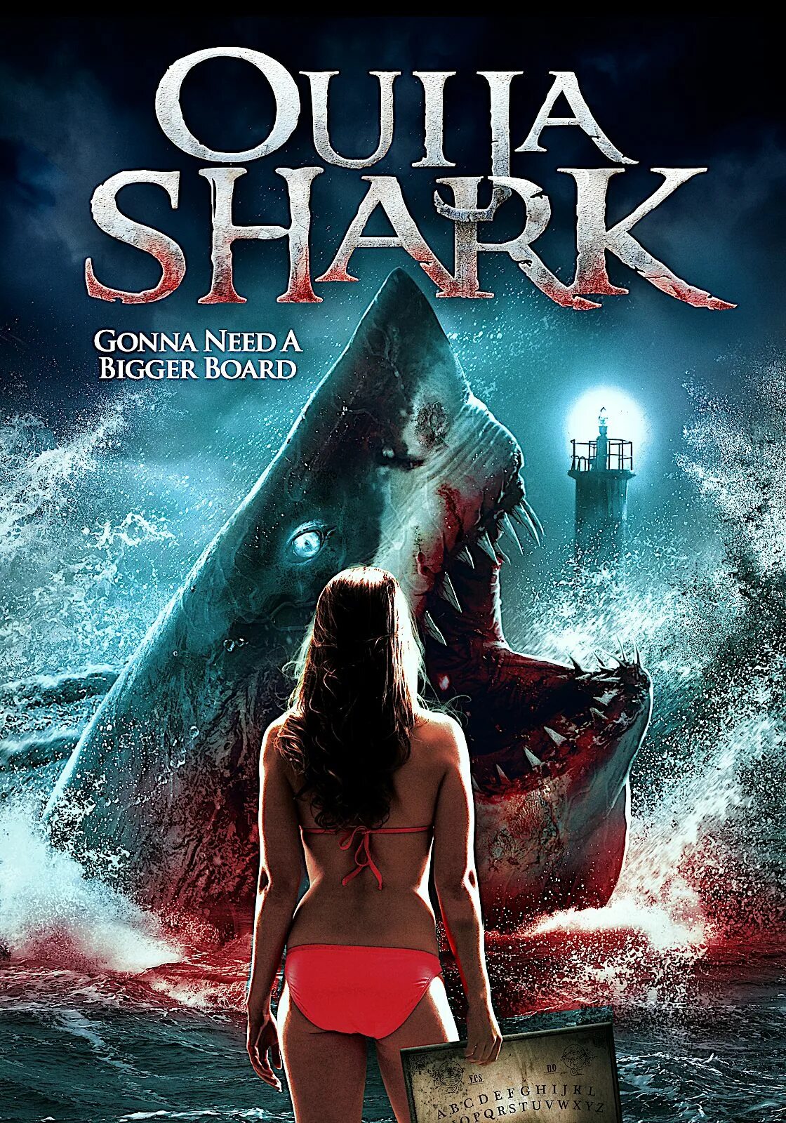 Рейтинг ужасов про акул. Акула-призрак / Ouija Shark (2020).
