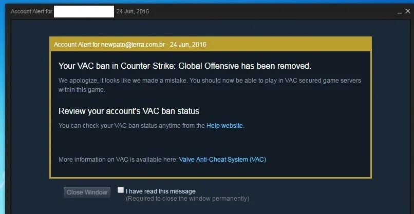 Что делать если кс пишет vac. ВАК бан. ВАК бан в КС го. Игровой бан в стиме. Картинка ВАК БАНА.