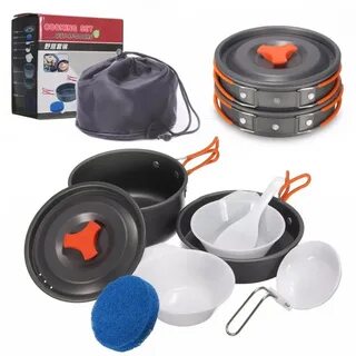 Набор kitchen collection для кемпинга 9 предметов