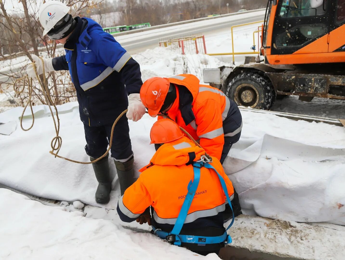 Утечки водоканал