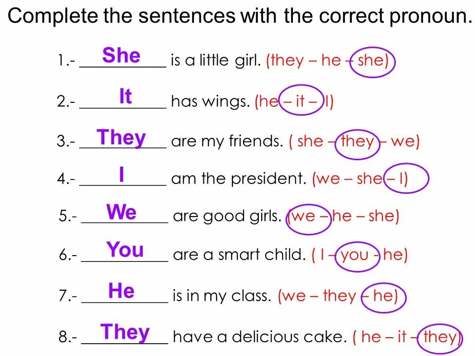 If he write to her she. Complete the sentences with the. Complete the sentences 6 класс. Complete the sentences таблица. Pronouns in the sentence.