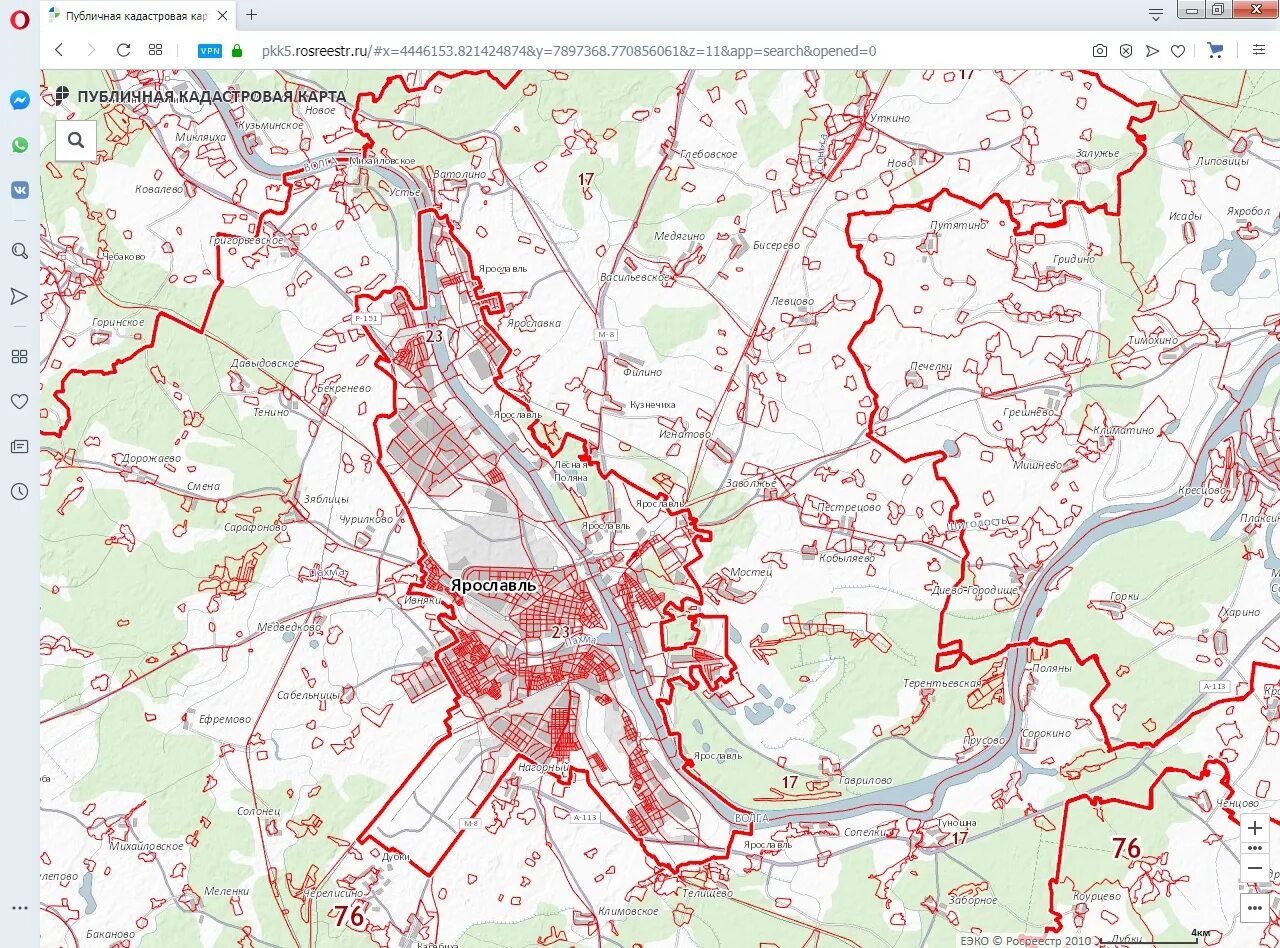 Кадастровая карта 3