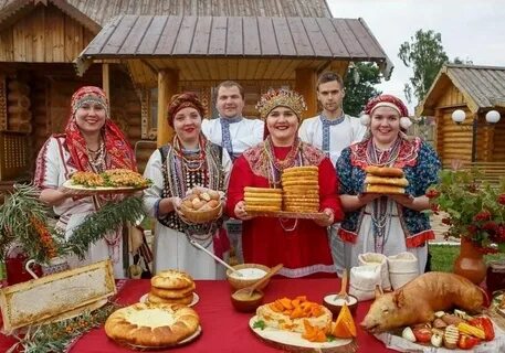Что ест русский народ