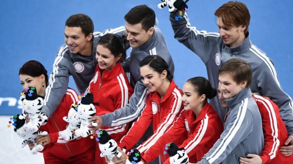 Спортсмены 2018 года. Одежда олимпийской сборной России 2018.