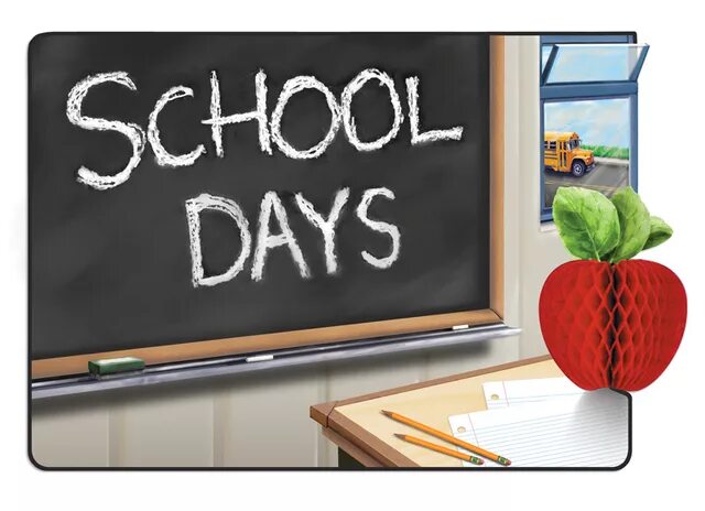 Your school day. Надпись школьные дни. School Days картинки. Видеоурок School Days. School Day сокращение.