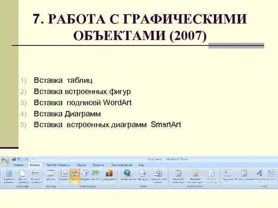 Текстовой процессор Word 2010. Работа с объектами в MS Word. Графические объекты в текстовом документе. Графические объекты в текстовых редакторах это.