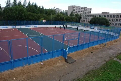 Работа спортивных площадок