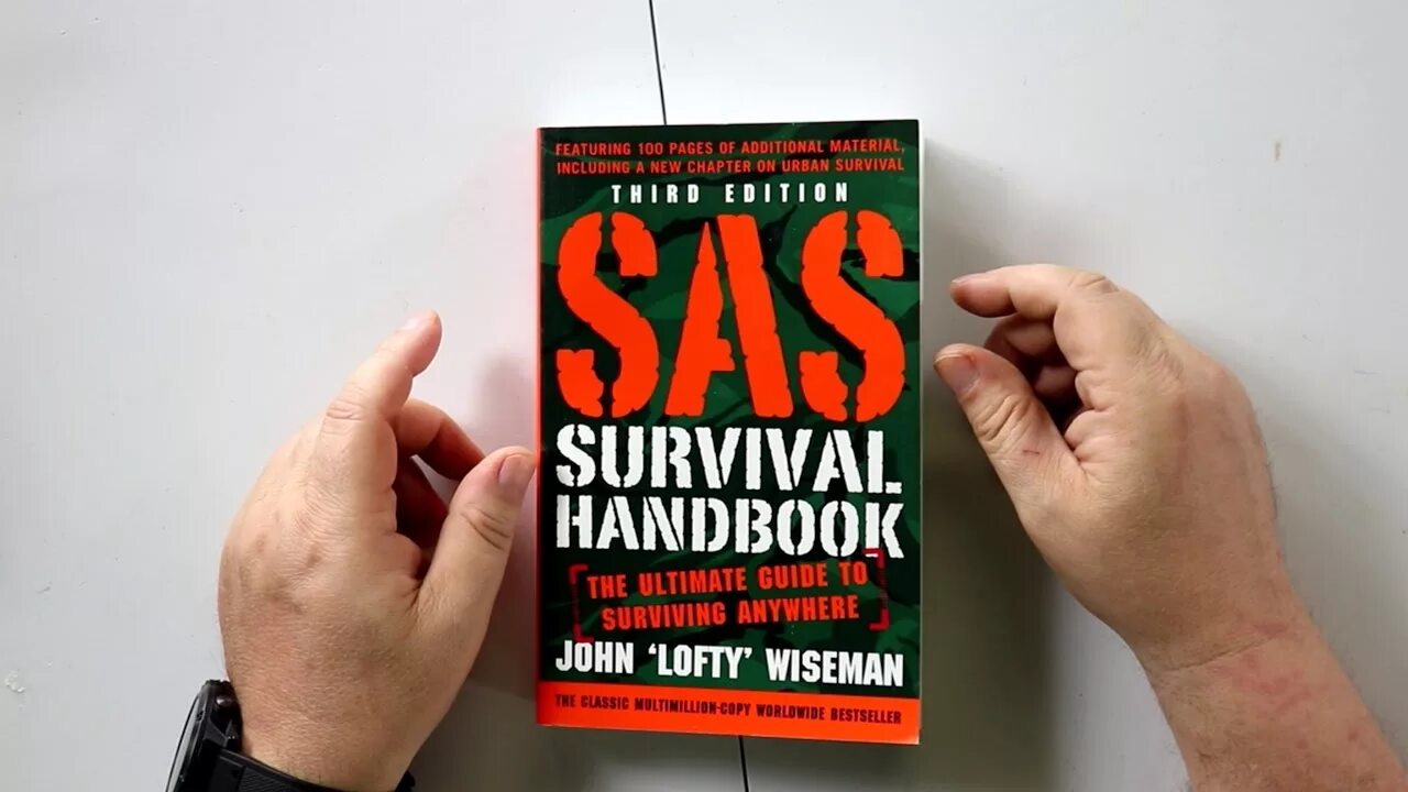 Sas guide. Sas survival handbook. survival guide. bushcraft books.
