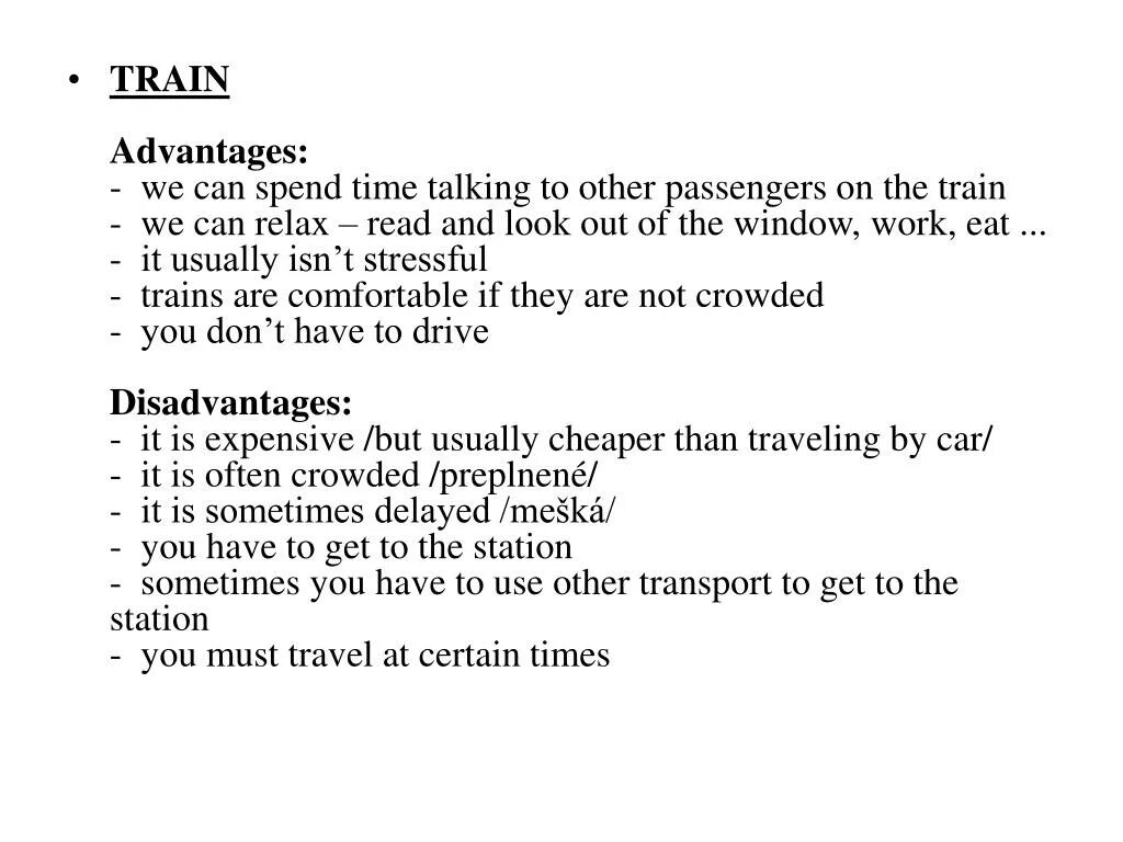Путешествие на английском кратко. Плюсы и минусы путешествия на поезде на английском. Плюсы поездок на поезде на английском. Плюсы путешествия на поезде на английском. Топик по английскому про путешествие на поезде.