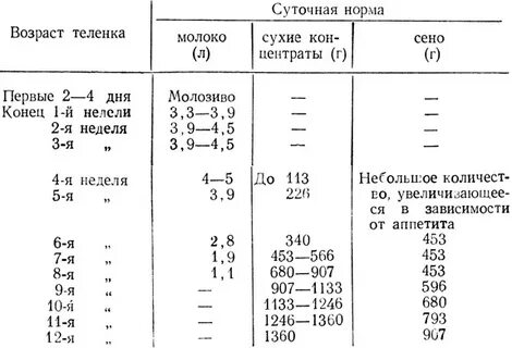 Сколько раз в день поить телят