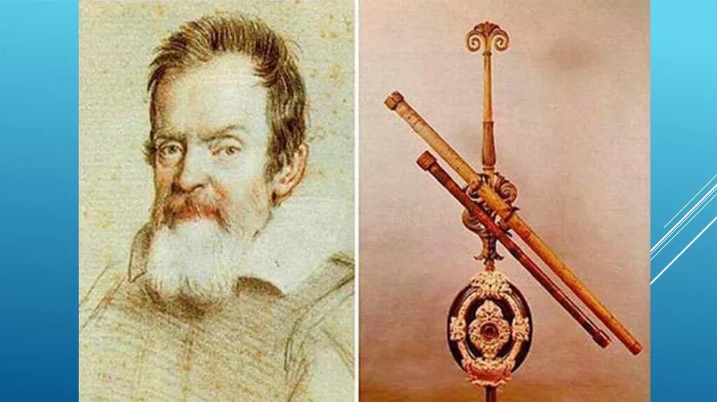 Кто 1 использовал телескоп. Галилео Галилей первый телескоп. Телескоп Галилео Галилея (1609 г.). Галилей открытия 1609. Телескоп рефрактор Галилео Галилей.