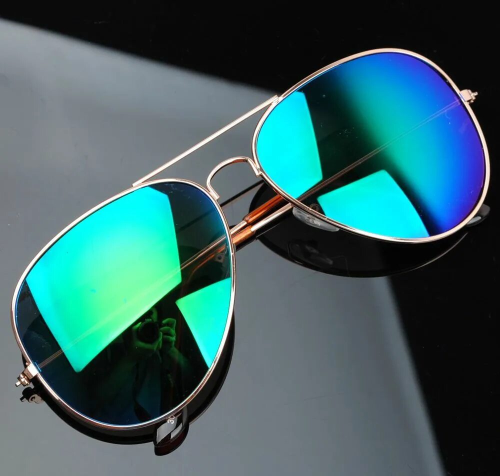 Blue sunglasses