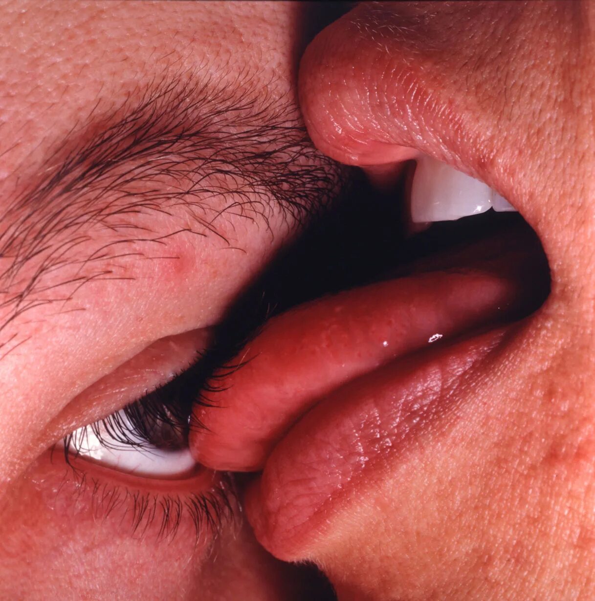 Eye touching