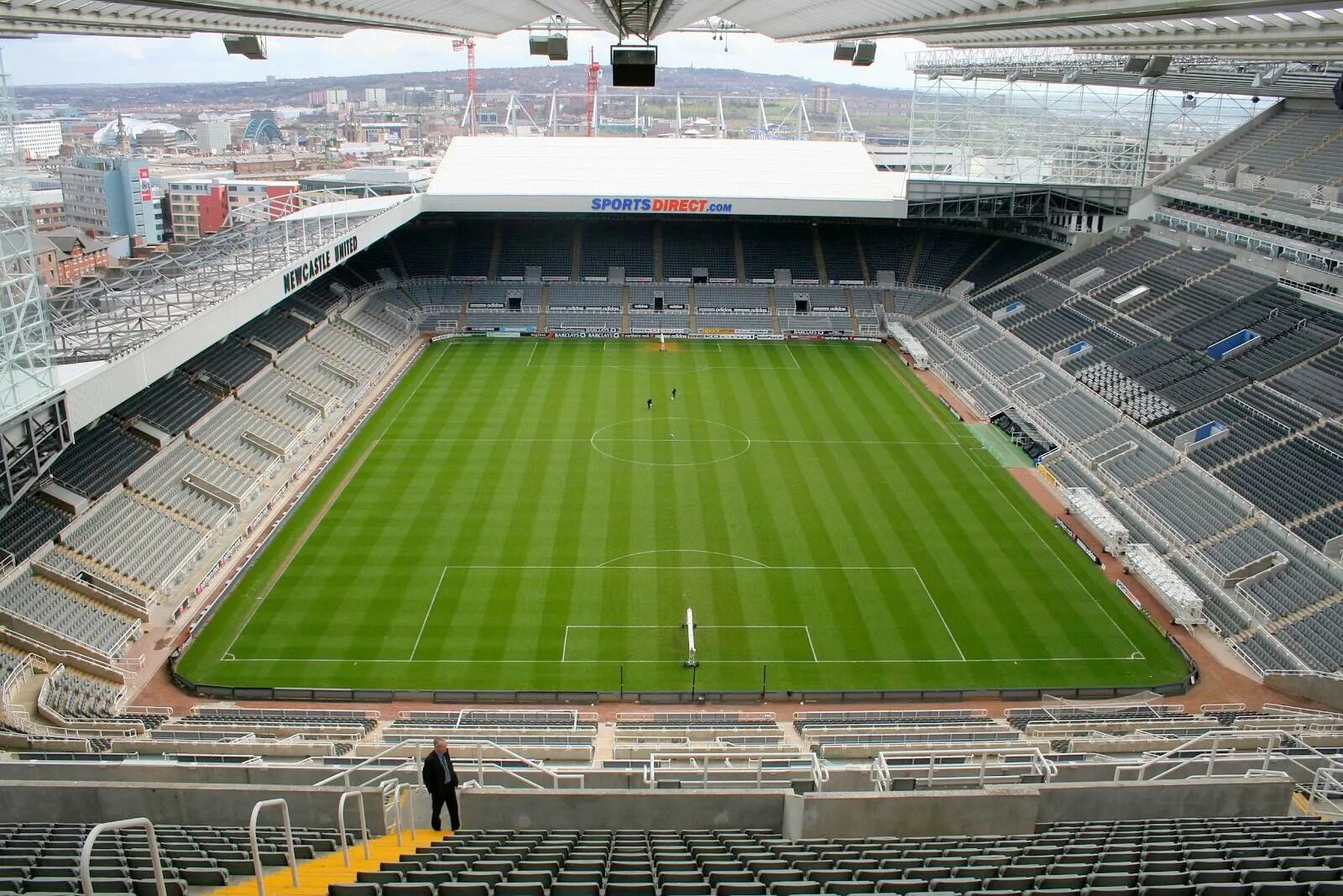 Stadium park. Стадион ФК Ньюкасл.