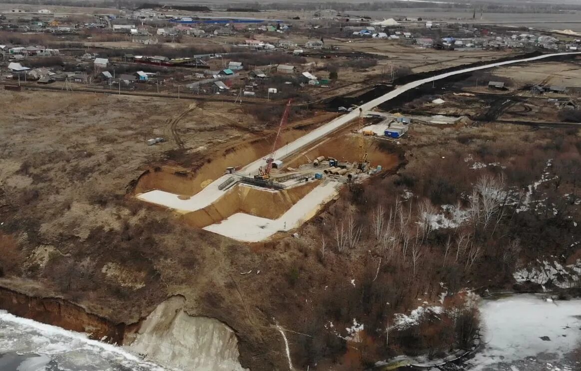 Открыли дорогу через климовку