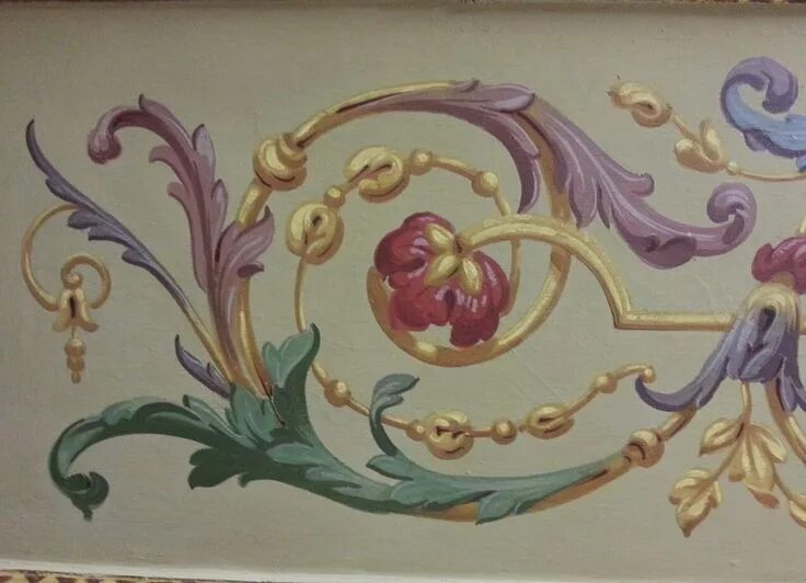 Техника росписи 5 букв сканворд. Альфрейная роспись Ренессанс. Альфрейная живопись рококо. Альфрейная роспись эпохи Возрождения. Альфрейная роспись Эрмитаж.