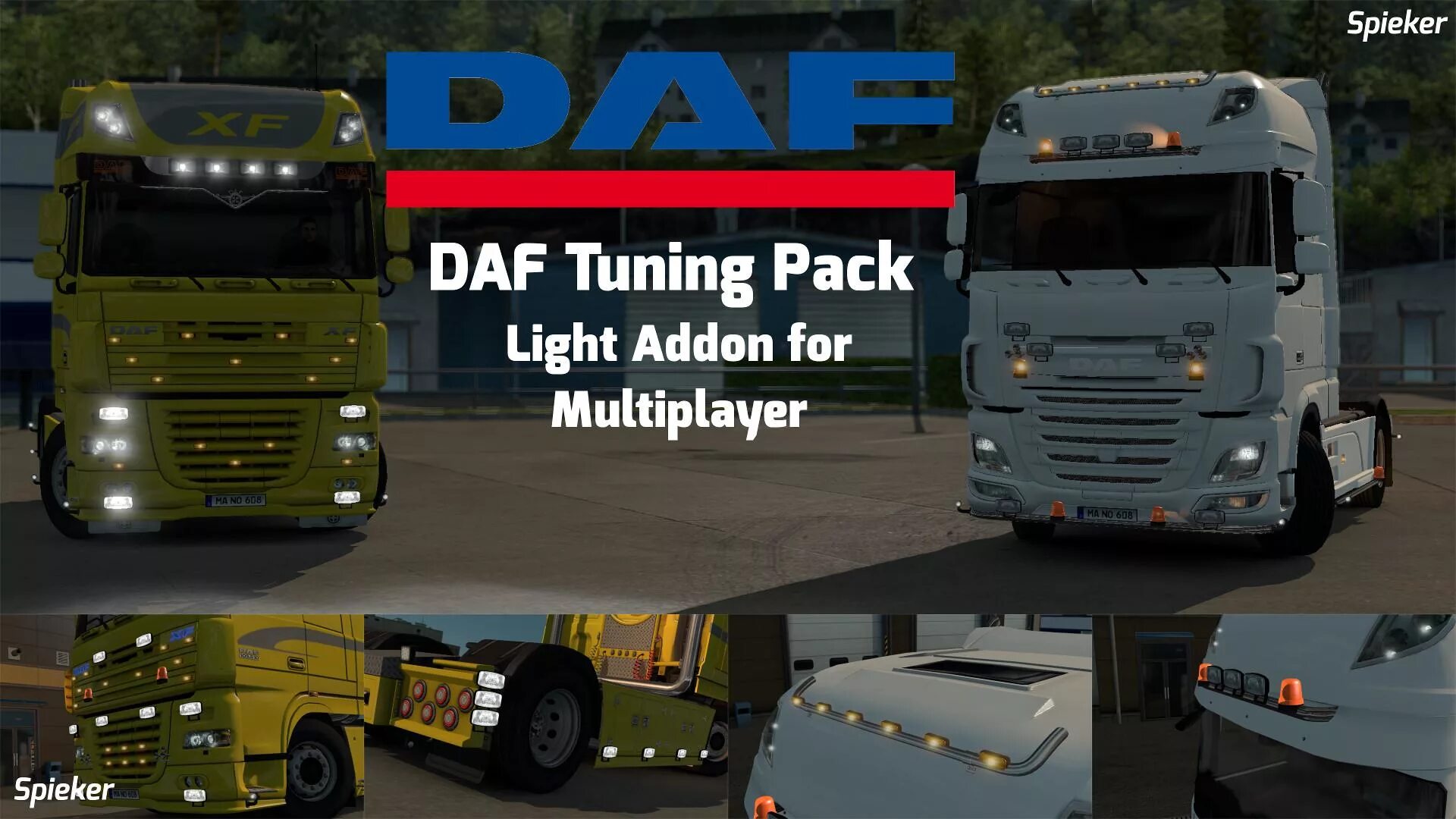 Етс 2 мод тюнинг даф. Daf xf 105 ets 2. мод етс 2 даф. ets 2 daf fog light v1,40. daf xf 106 edition ets 2.