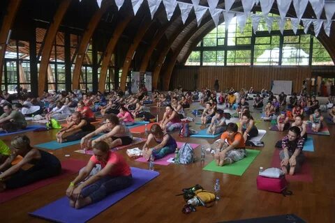 В Тарусе прошел фестиваль йоги - FREE SPIRIT YOGA FEST 2017. 