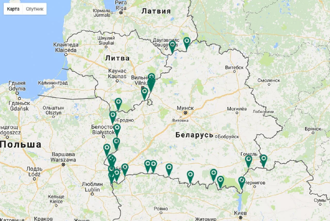 Карта польша белоруссия литва. Резекне город в латвии на карте. Карта калининграда литвы и белоруссии. Граница беларуси и литвы на карте. Граница белоруссии и польши на карте.
