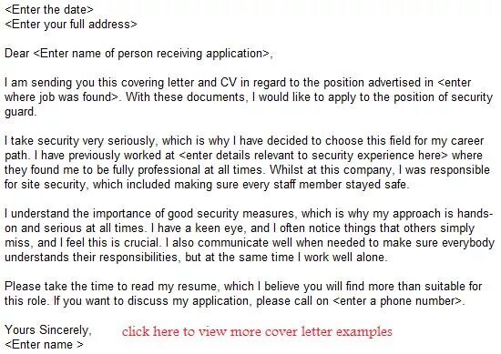 Application Letter Sample Security Officer. Application Letter Sample Guard. Application Letter Sample Security Guard. Write your CV and Letter of application 100-150 Words when you finish.