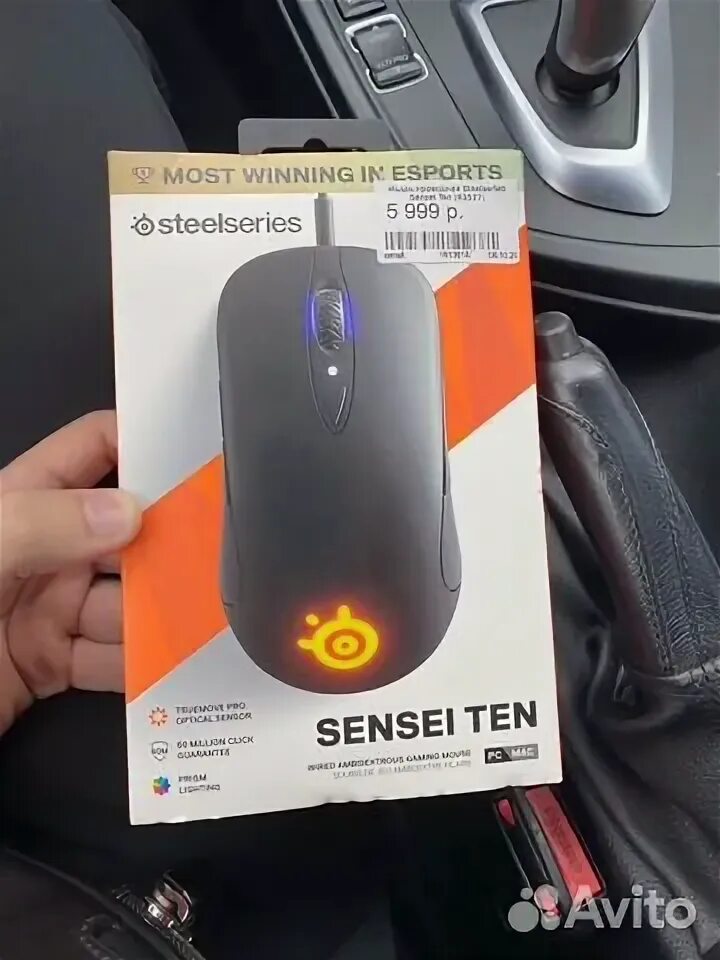 Купить Мышь SteelSeries Sensei Ten - цена: 5320 ₽, характеристики, описание, фот