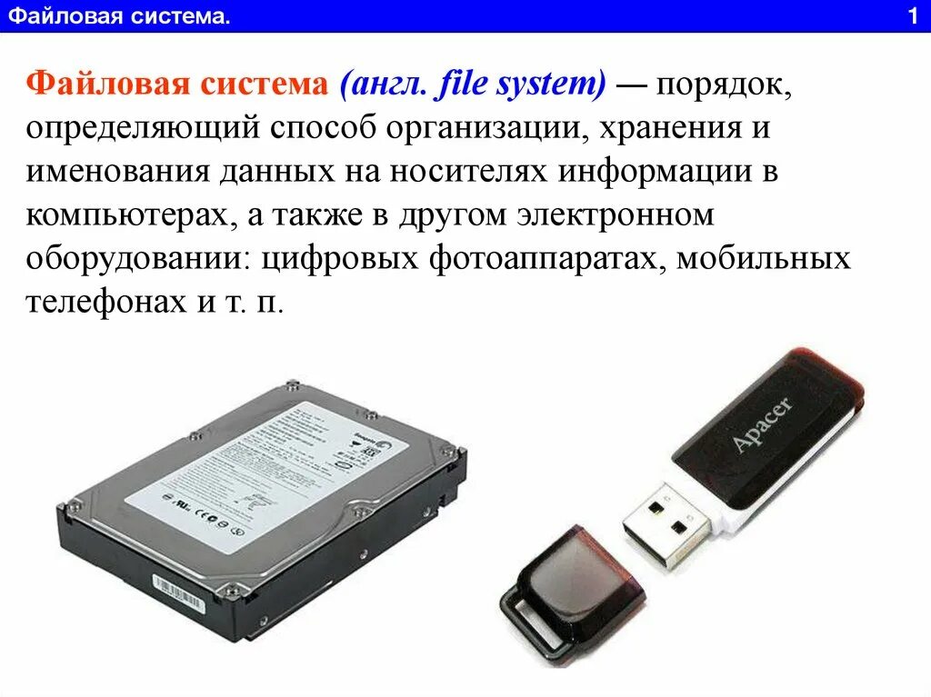 Организация данных на носителе. Файловая система. Носители информации. Файловая система хранения данных. Файловая структура хранения информации в ПК.