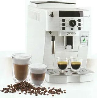 Автоматическая кофемашина delonghi белый