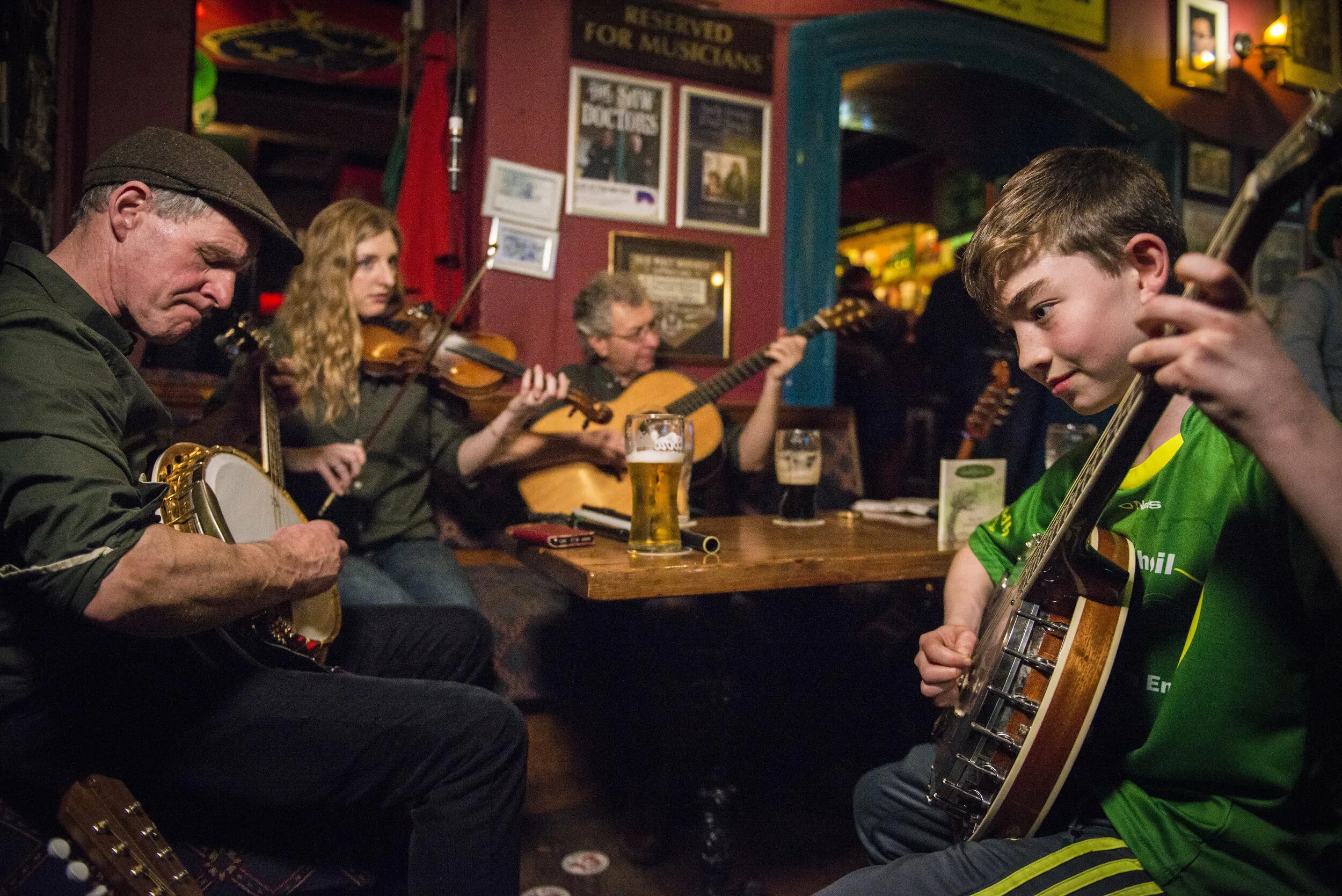 Irish live in