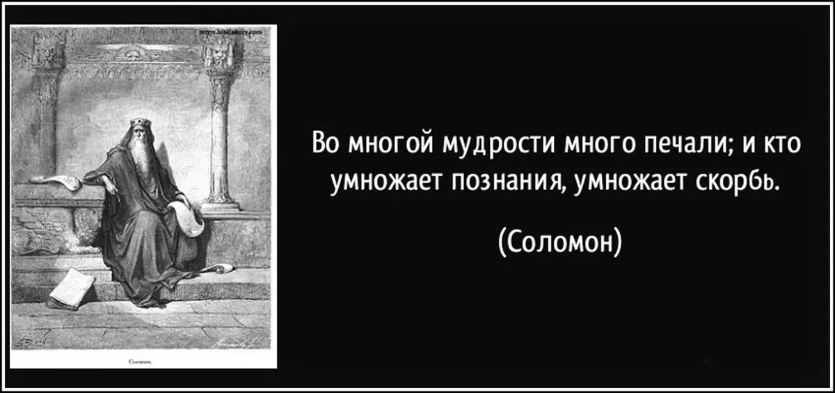 Мама он дал показания. Во многой мудрости много печали. Познания умножают скорбь. От многой мудрости много скорби и Умножающий знание умножает печаль. Кто умножает познания умножает скорбь.