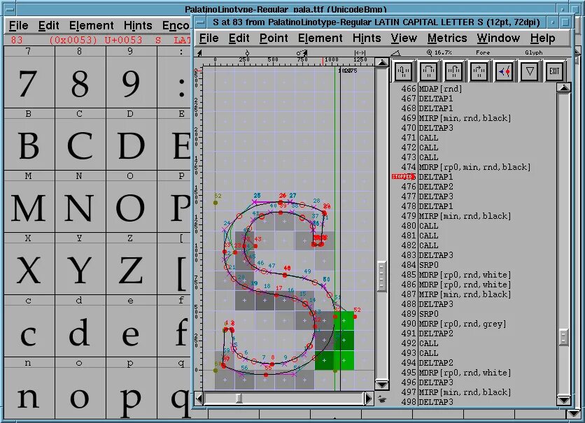 Freetype font