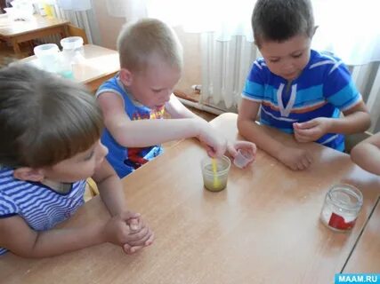 Опытно экспериментальная деятельность детей