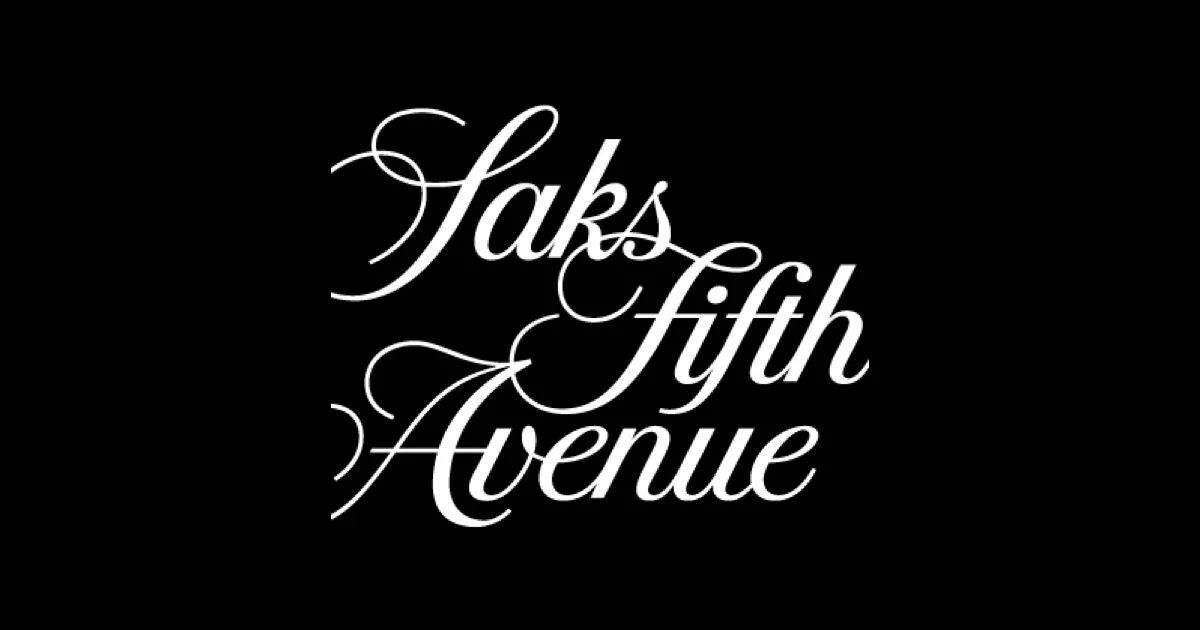 Saks fifth. Авеню логотип. Saks Fifth Avenue. Сакс логотип. Saks off 5th лого.