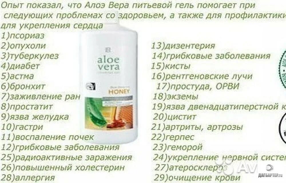 Аллергия на алоэ