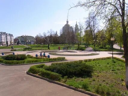 Скверы города орла
