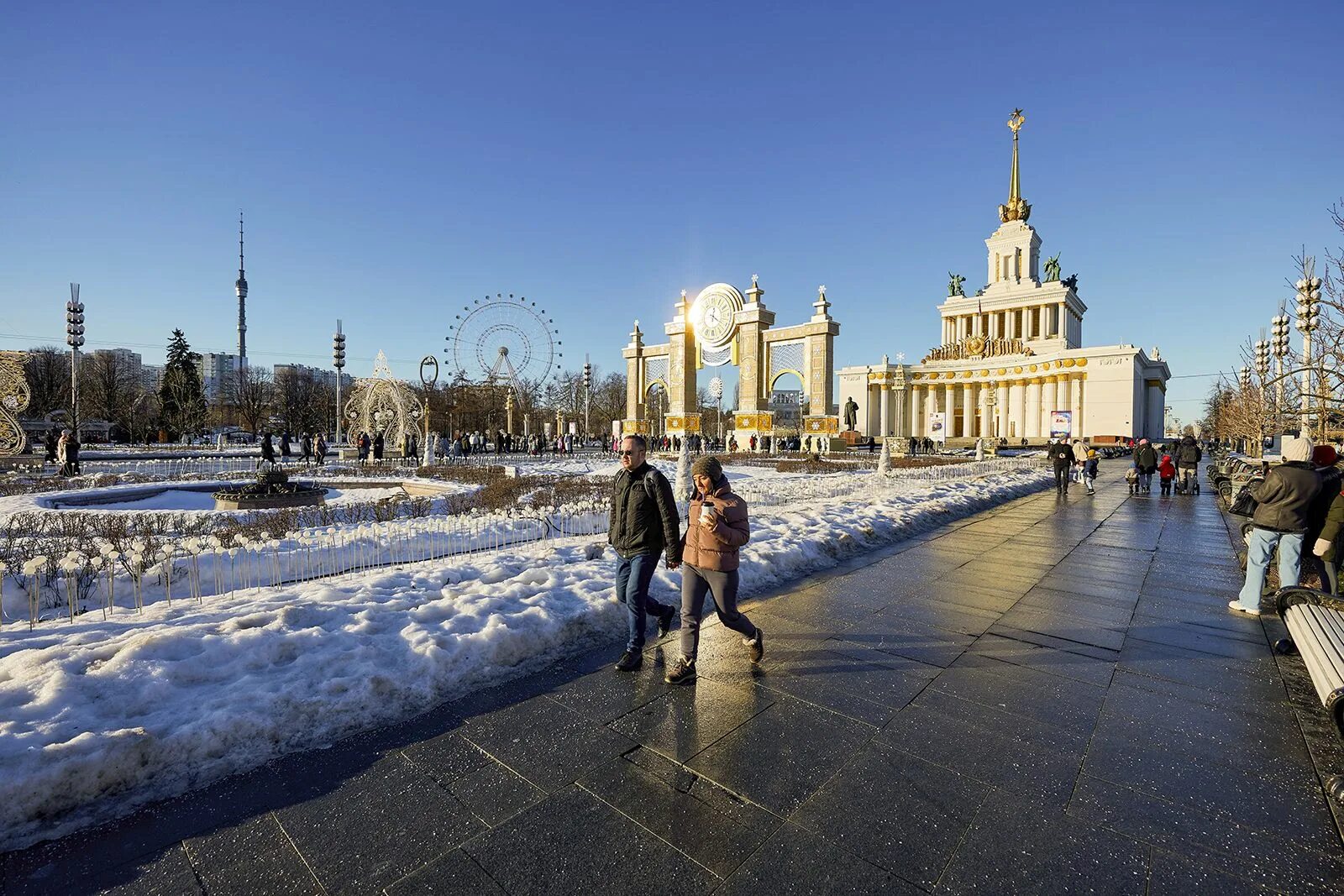Вднх в москве фото сейчас 2023 зима