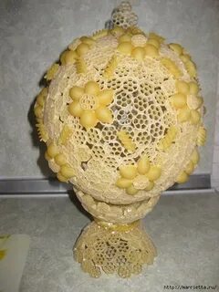 Яйцо из макарон на пасху своими руками