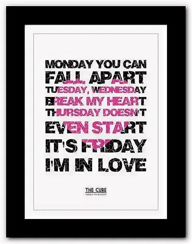 Friday i in love the cure. Friday im in Love текст. Friday i'm in Love Lyrics. The Cure Friday i'm in Love. Friday i'm in Love перевод.