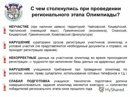 Результаты регионального этапа по экономике
