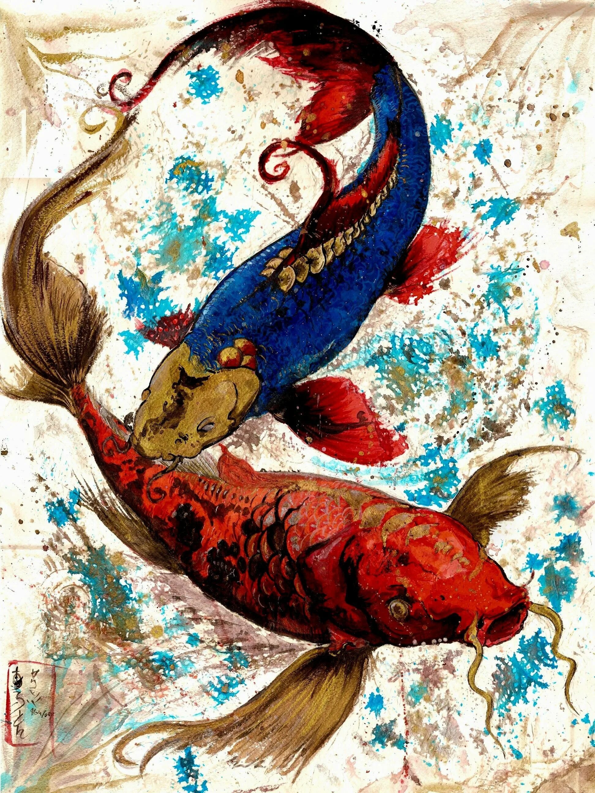 Кои что символизирует. Карп кои япония. китайский карп кои. японские карпы koi. карп кои в японской мифологии.