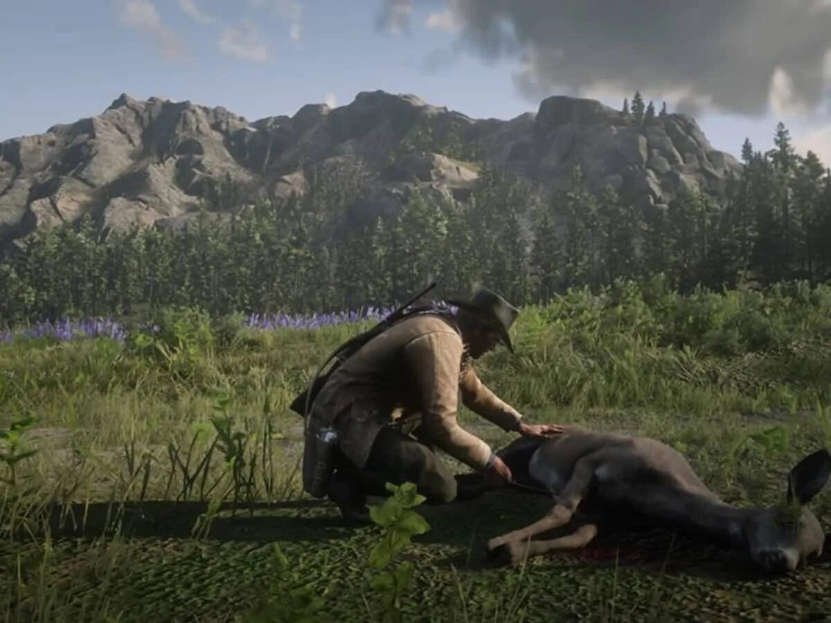 Red dead redemption 2 чика. Red dead redemption охота. рдр 2. red dead redemption 2 hunt. rdr 2 вилорог.