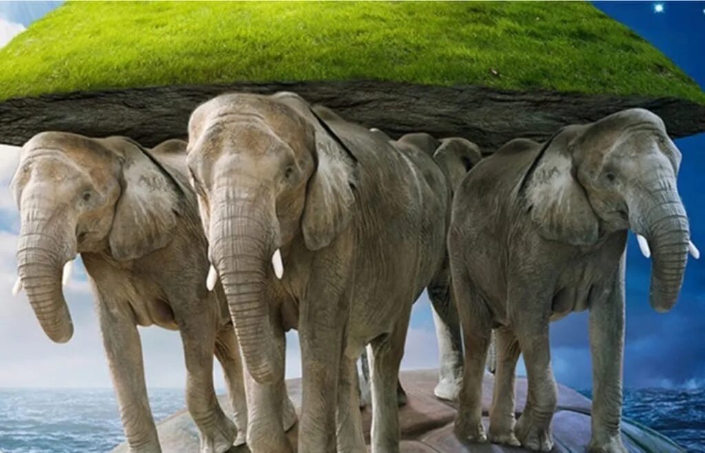 Мир стоит на слонах. Мир стоит на слонах. Мир стоит на слонах. Черепаха три слона земля. Земля на китах и черепахе.