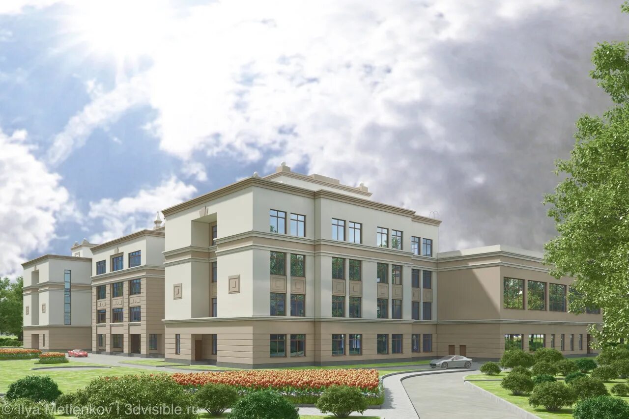 Школы визуализации. Школы визуализации. Архитектурные проекты детских садов. Школы визуализации. Фасад школы.