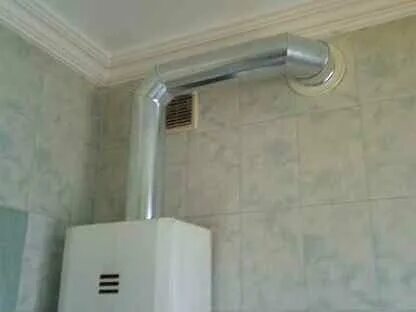 Установить вытяжку на газовую колонку