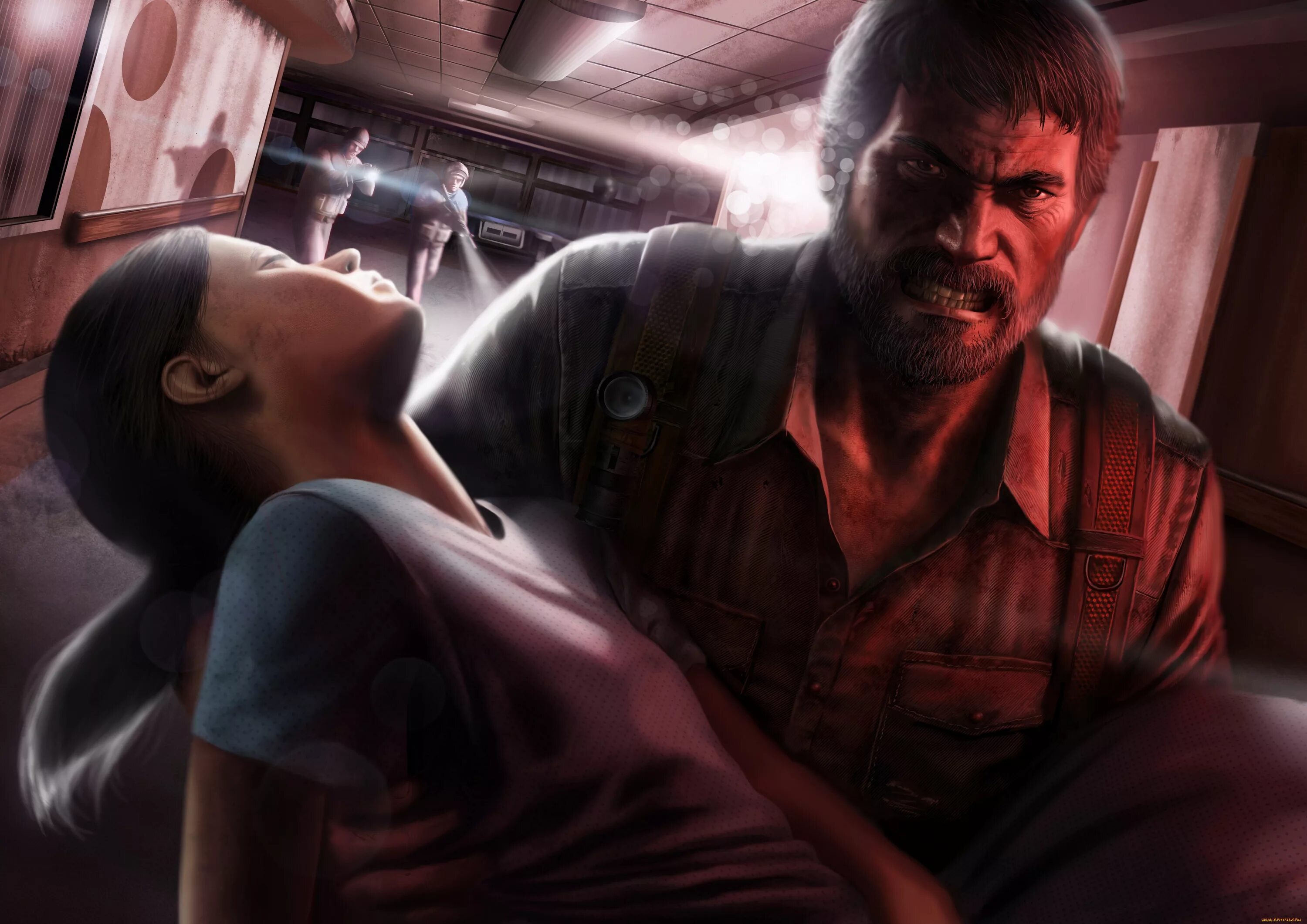 She comes the game. Джоэл the last of us 2. Элли и Джоэл the last of us 2 арт. Джоэл the last of us арт.