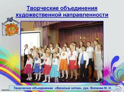 Направления творческого объединения